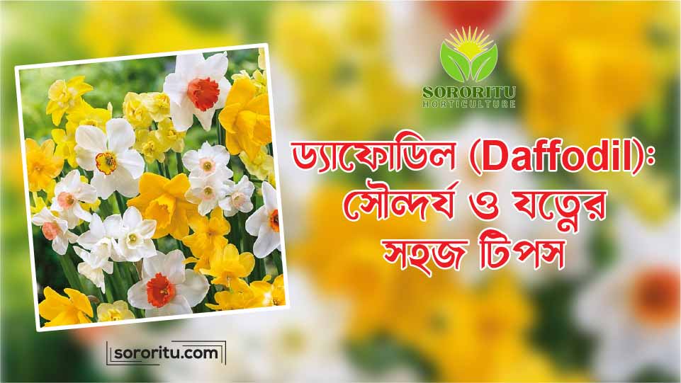 ড্যাফোডিল (Daffodil) সৌন্দর্য ও যত্নের সহজ টিপস