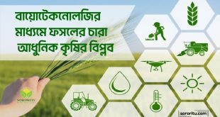 বায়োটেকনোলজির মাধ্যমে ফসলের চারা: আধুনিক কৃষির বিপ্লব
