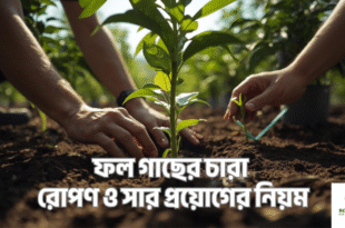 ফল গাছের চারা রোপণ ও সার প্রয়োগের নিয়ম