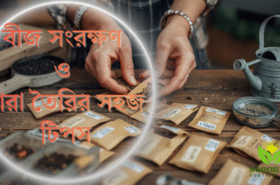 বীজ সংরক্ষণ ও চারা তৈরির সহজ টিপস