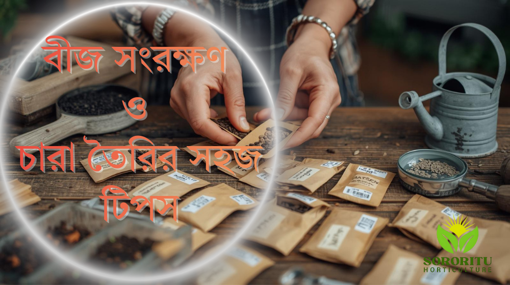 বীজ সংরক্ষণ ও চারা তৈরির সহজ টিপস