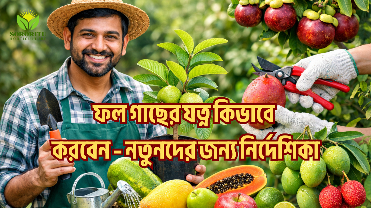 ফল গাছের যত্ন কিভাবে করবেন – নতুনদের জন্য নির্দেশিকা